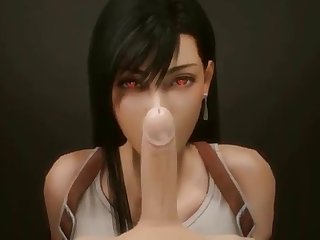 3d Compilation Tifa Lockhart Deepthroad Hardcore Blowjob Final Fantasy Uncensored Hentai Hd