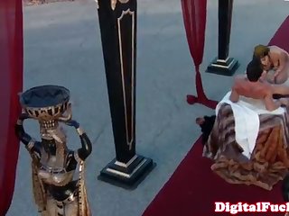 Gorgeous Egyptian Queen Hoovering Cock Hd